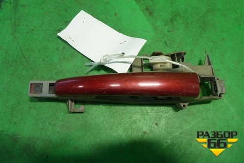 Ручка наружная двери передней левой (9653401680) для Peugeot 407 с 2004г