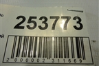 Ремень безопасности задний правый (6RU857806B) для Volkswagen Polo (седан) с 2010г