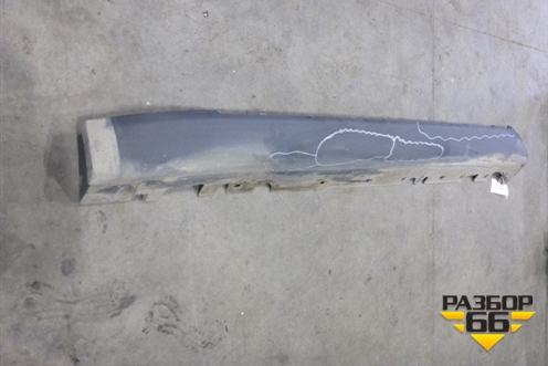 Накладка на порог наружная левая (M-серия) (51777163555) для BMW X5 E70 с 2007-2013г