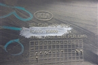 Обшивка стойки центральная нижняя левая (858351G000) для Kia Rio с 2005-2011г