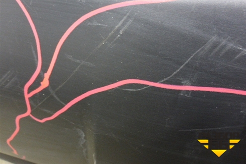 Бампер задний (под парктроник) (85022JD00H) для Nissan Qashqai (J10E) с 2006-2013г (Кашкай)