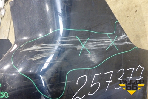 Бампер задний (до 2017г под парктроник) (5215960500) для Toyota Land Cruiser Prado(150) с 2009г (Ленд Крузер Прадо)