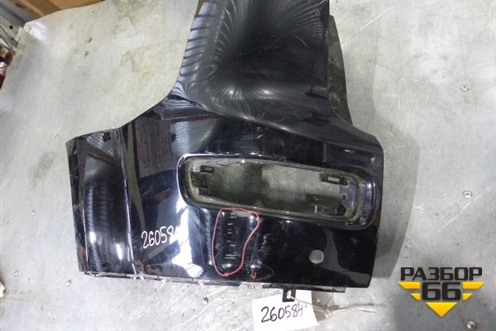 Бампер задний левая часть (под парктроник) (6410A217) для Mitsubishi Outlander XL с 2006-2012г