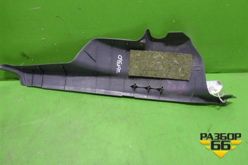 Обшивка стойки задняя нижняя левая для Nissan Almera N16 с 2000-2006г