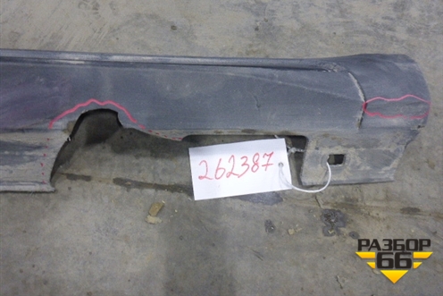 Накладка на порог наружная правая (AMG) (A1566980854) для Mercedes Benz GLA-Klass X156 с 2014г