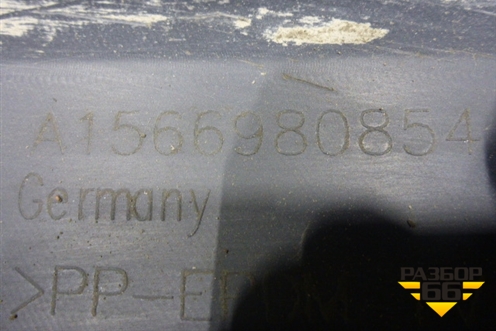 Накладка на порог наружная правая (AMG) (A1566980854) для Mercedes Benz GLA-Klass X156 с 2014г