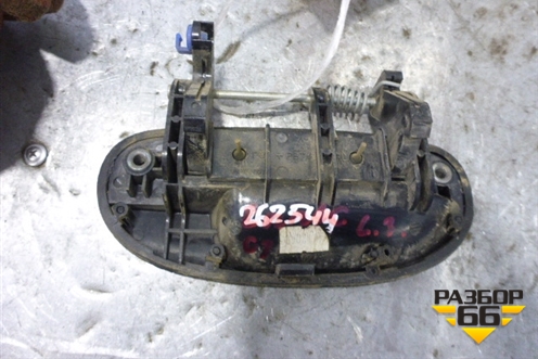 Ручка наружная двери задней левой (96304097) для Chevrolet Lanos с 2004г
