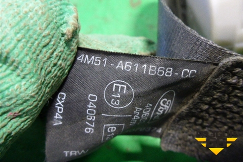 Ремень безопасности задний левый (4M51A611B68CC) для Ford Focus 2 с 2008-2011г