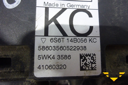 Блок управления AIR BAG (6S6T14B056KC) для Ford Fiesta с 2001-2008г