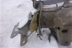 Лонжерон передний правый (13173394) для Opel Astra H с 2004-2015г
