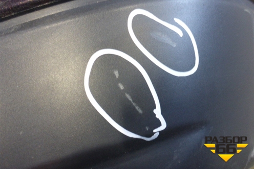 Бампер задний (до 2018г под парктроник) (CK5217D781AA) для Land Rover Range Rover 4 с 2013-2022г (Вог)