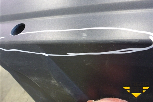 Бампер задний (до 2018г под парктроник) (CK5217D781AA) для Land Rover Range Rover 4 с 2013-2022г (Вог)