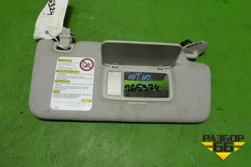 Козырёк солнцезащитный правый для Subaru Legacy Outback (B14) с 2009-2014г