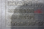 Накладка кабины правая  (продолжение кабины) (81615100408) для MAN  TGA 4-Series  с 2000-2008г
