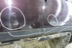 Бампер задний (до 2014г под парктроник) (7P5807421) для Porsche Cayenne с 2010-2017г