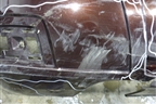 Бампер задний (до 2012г под парктроник) (A2048851525) для Mercedes Benz GLK-Klass X204 с 2008г