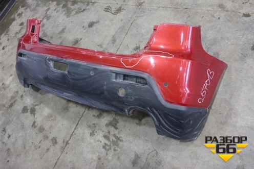 Бампер задний (до 2012г под парктроник) (6410B803ZZ) для Mitsubishi ASX с 2010г