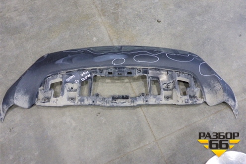 Юбка заднего бампера (под парктроник) (51127183146) для BMW X6 E71 с 2008-2014г