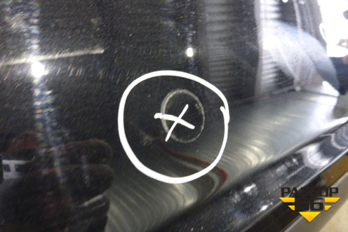 Бампер задний (под парктроник) для Mercedes Benz B-Klass W246 с 2012г