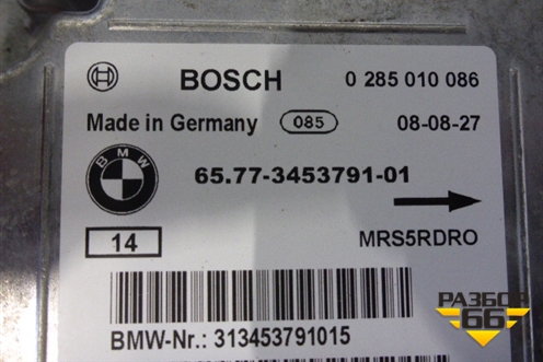 Блок управления AIR BAG (новый) (6577345379101) для BMW X3 E83 с 2004-2010г