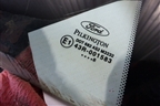 Стекло двери задней левой форточка (2008г) для Ford Fusion с 2002г