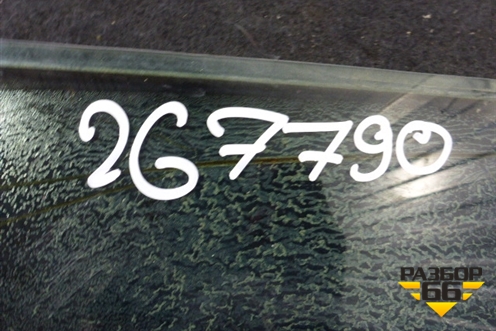 Стекло двери задней левой форточка (2008г) для Ford Fusion с 2002г