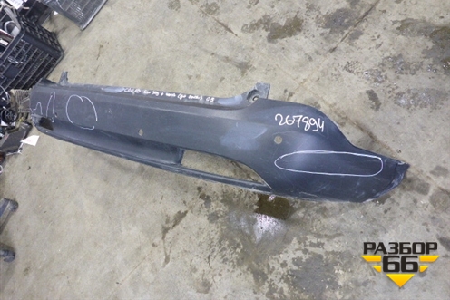 Бампер задний нижняя часть (до 2015г под парктроник) (71501T1GZZ00) для Honda CR-V(RM) с 2012г