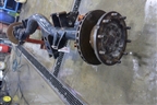 Балка задняя   (ленивый мост в сборе под дисковые тормоза) для MAN  TGA 4-Series  с 2000-2008г