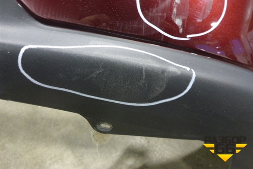 Бампер задний (под парктроник) (5215948050) для Lexus RX 300/330/350 с 2003-2009г