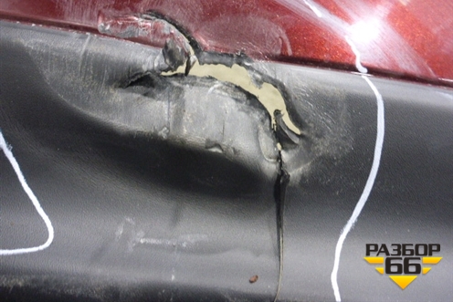 Бампер задний (под парктроник) (5215948050) для Lexus RX 300/330/350 с 2003-2009г