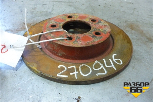Диск тормозной задний для Mazda Mazda 3 (BK) с 2003-2009г 