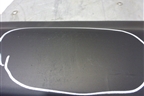 Накладка двери задней правой (DK62274A48AB) для Land Rover Range Rover Sport с 2013-2022г