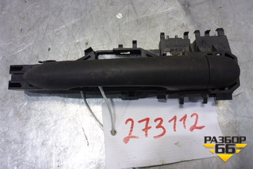 Ручка наружная двери задней левой для Renault Scenic с 2003-2009г