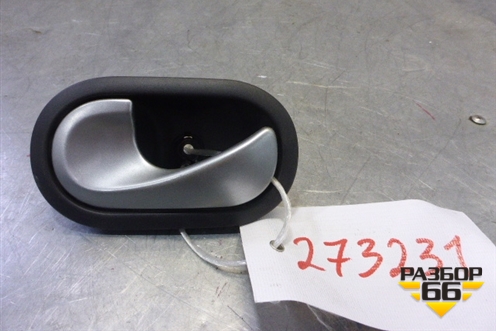 Ручка внутренняя двери задней левой (8200028487) для Renault Scenic с 2003-2009г