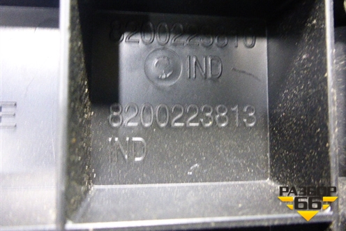 Ниша (пола задняя левая) (8200223813) для Renault Scenic с 2003-2009г