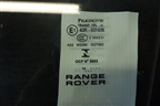 Стекло двери задней левой (2014г не пакет) для Land Rover Range Rover Sport с 2013-2022г