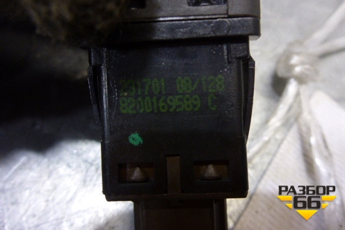 Выключатель пассажирской AIR BAG (8200169589C) для Renault Scenic с 2003-2009г