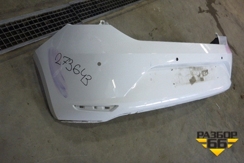 Бампер задний (без юбки под парктроник) (1P0807421D) для Seat Leon с 2013г