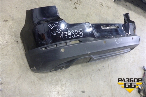 Бампер задний (Под парктроник) для Volkswagen Tiguan с 2011-2016г (Тигуан)