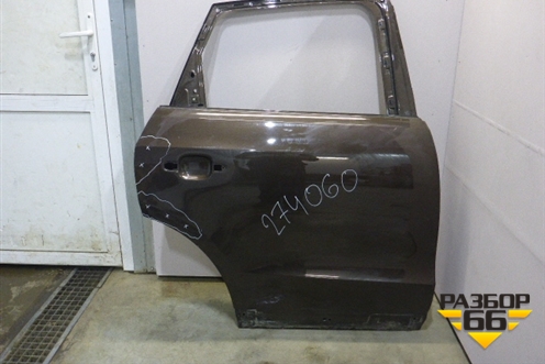 Дверь задняя правая (8R0833052B) для Audi Q5 c 2008-2017г