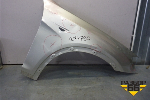 Крыло переднее правое (41357267324) для BMW X3 F25 с 2010-2017г