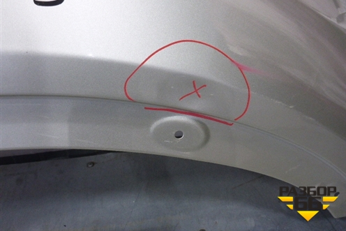 Крыло переднее правое (41357267324) для BMW X3 F25 с 2010-2017г