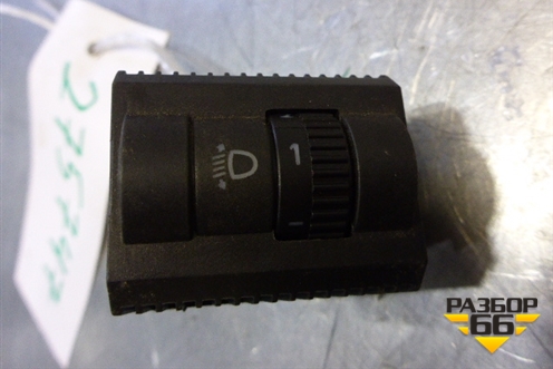 Переключатель корректора фар (6RU941333) для Volkswagen Polo (седан) с 2010г