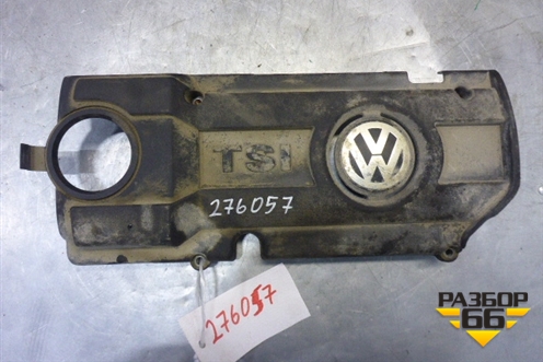 Накладка декоративная на двигатель (03C103925AM) для Volkswagen Golf V Plus с 2005-2014г