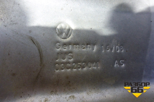 Экран тепловой (на катализатор 1.4л CAX) (03C253041A) для Volkswagen Golf V Plus с 2005-2014г
