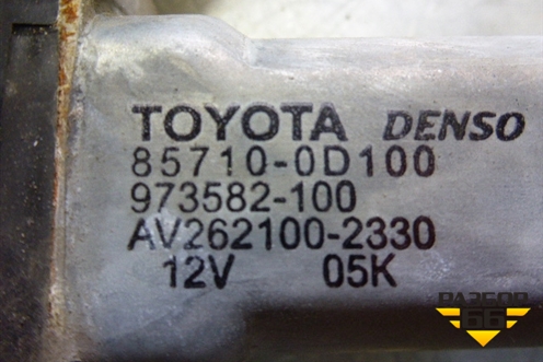 Стеклоподъёмник электрический задний левый (857100D100) для Toyota Auris с 2006-2012г