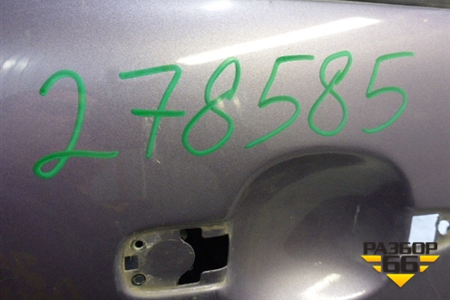Дверь задняя правая (9008Q5) для Citroen C3 с 2002-2009г
