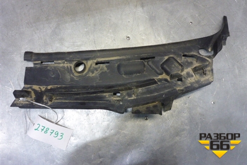 Решетка стеклоочистителей левая (9680160977) для Citroen C3 с 2002-2009г