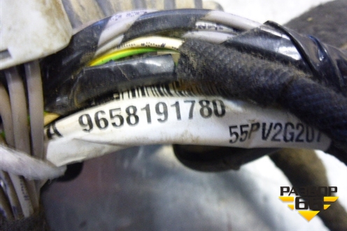 Проводка двери задней правой (9658191780) для Peugeot 407 с 2004г