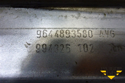Стеклоподъёмник электрический передний левый (9644893580) для Peugeot 407 с 2004г